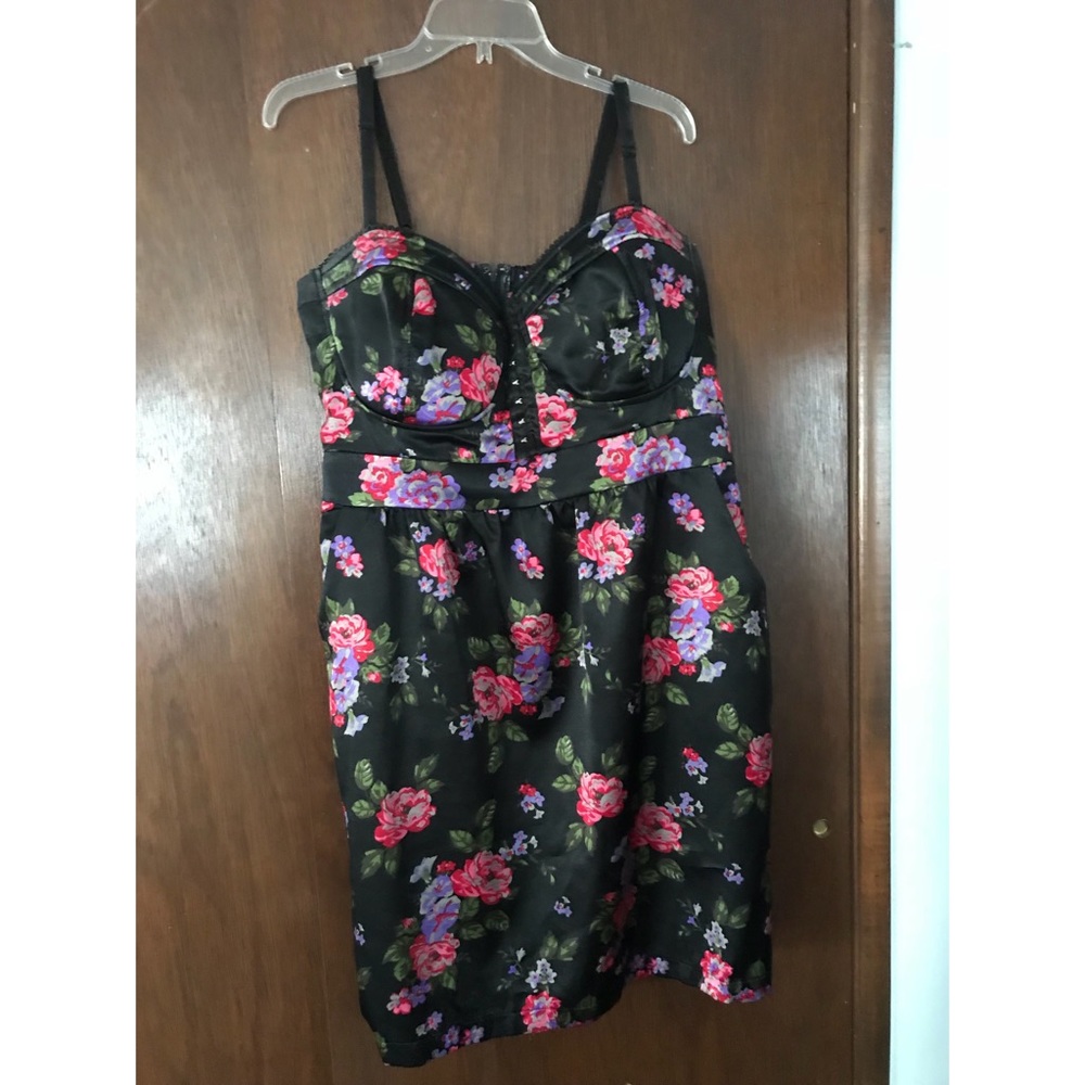 Black Floral Dress